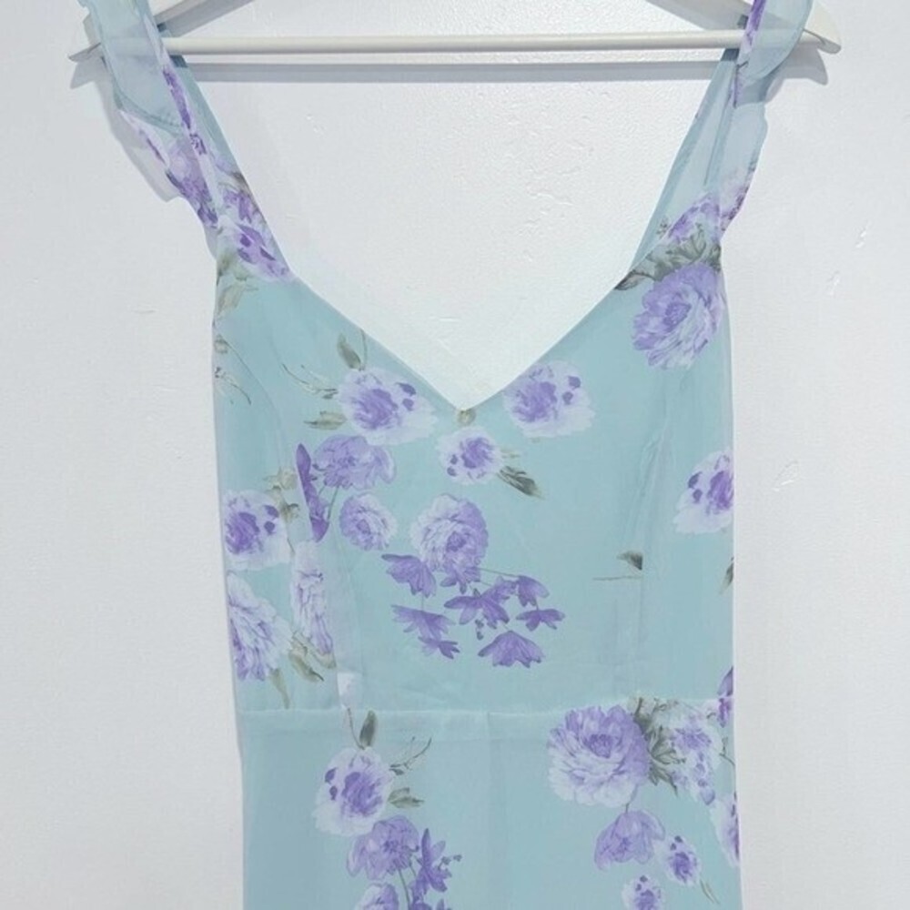 Lulu’s Floral Maxi Dress - Picture 5 of 10